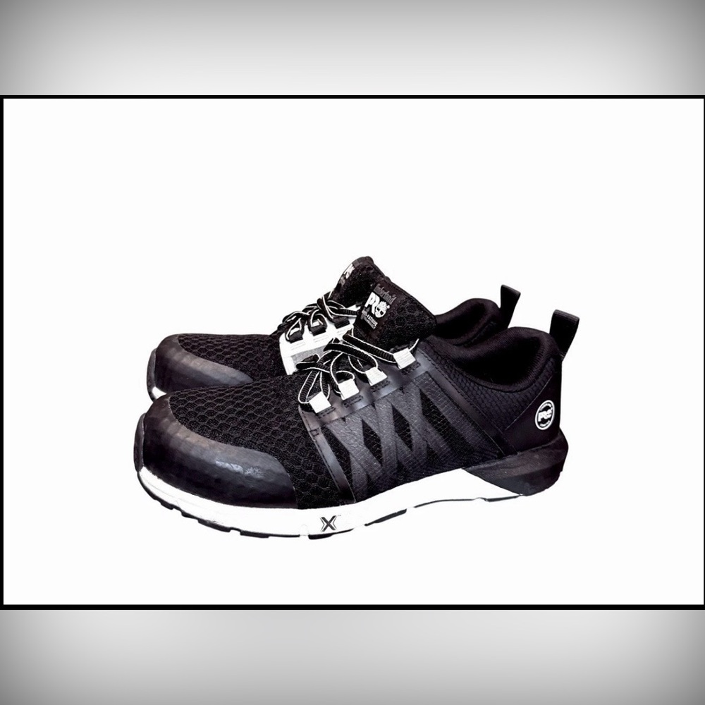 Timberland Pro Radius Composite Safety Toe Black/White Work Shoes